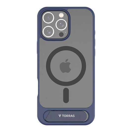 Torras Pstand Series Case for iPhone 16 Pro (Blue)_0