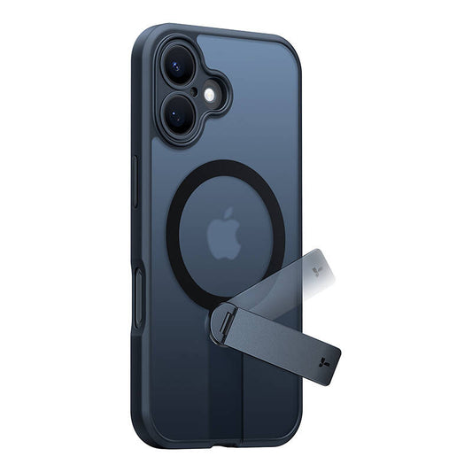 Torras Pstand Spin Case for iPhone 16 (Black)_0