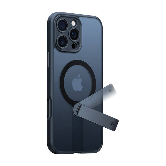 Torras Pstand Spin Case for iPhone 16 ProMax (Black)_0