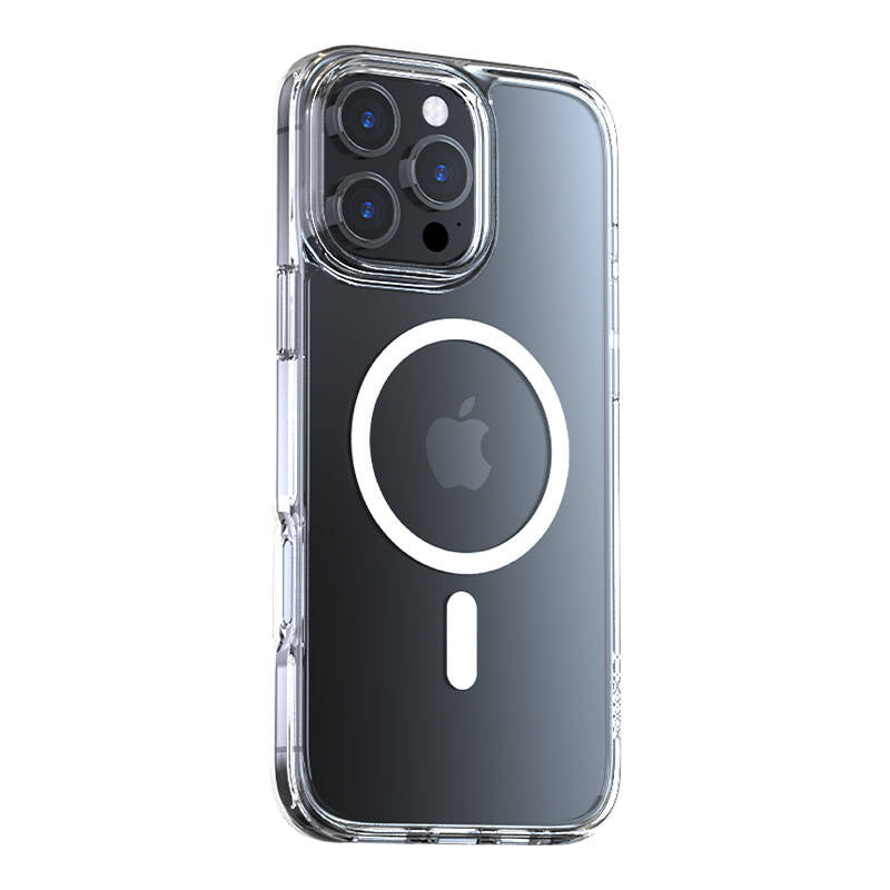 Torras Diamond-Mag Series Case for iPhone 16 ProMax (Transparent)_0