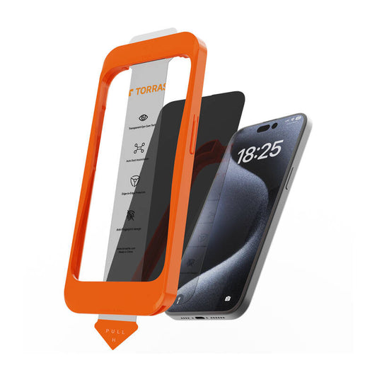 Torras Install Master tempered glass for iPhone 16_0