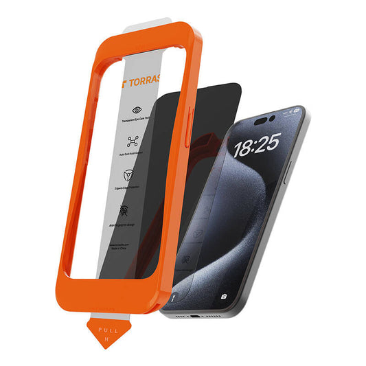 Torras Install Master tempered glass for iPhone 16 ProMax_0