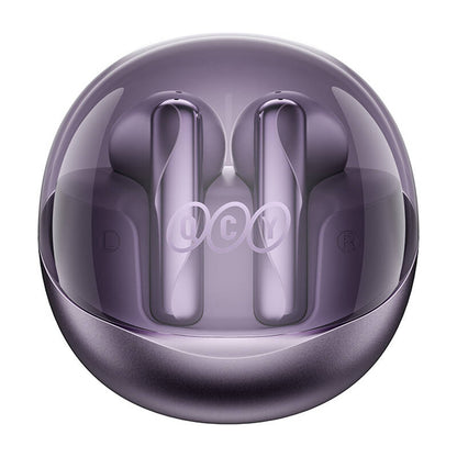 Earphones TWS QCY AilyBuds Clear T32 (purple)_3