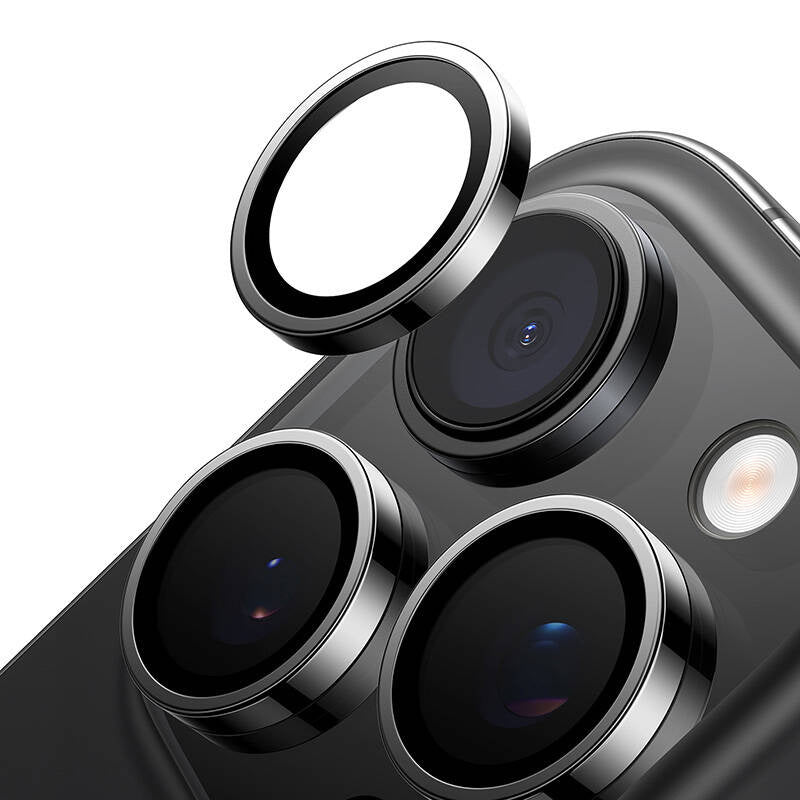 Lensguard Camera Glass for iPhone 16 Pro (Black)_2