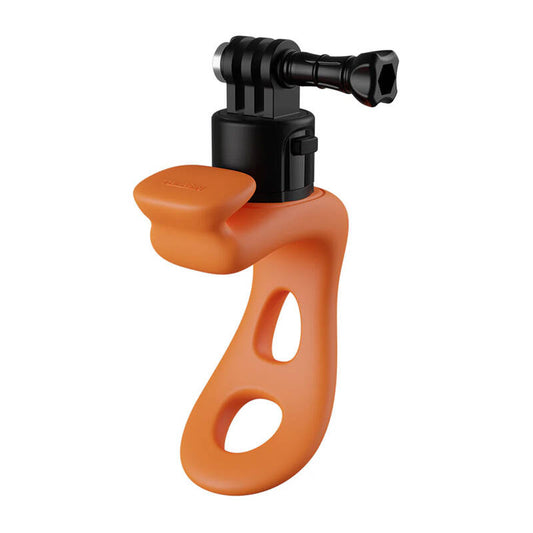 Telesin multifunctional silicone mount for sports cameras (orange)_0