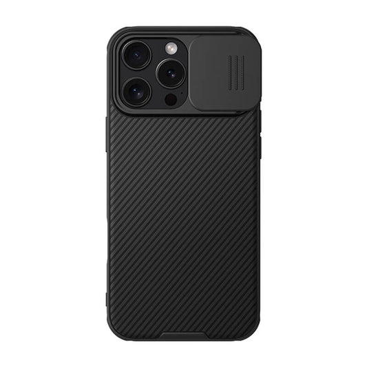 Nillkin CamShield Pro Case for iPhone 16 Pro Max with camera cover - black_0