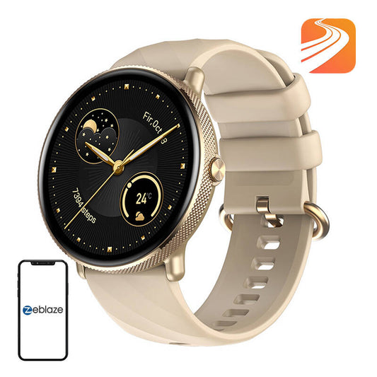 Zeblaze GTR 3 Pro Smartwatch (Gold)_0