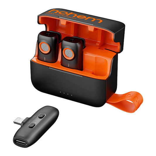 Hohem microphone (2TX + 1RX + charging case)_0