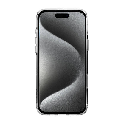 Nillkin Nature Pro Magnetic Case with MagSafe for iPhone 16 - Transparent & White_9