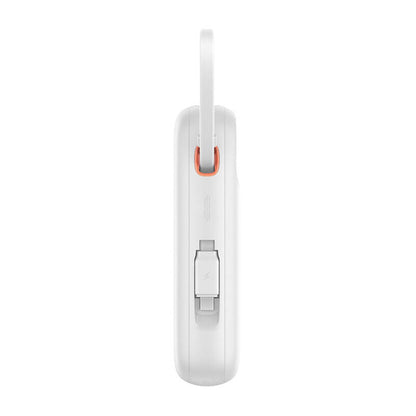 Baseus QPow 2 30W 10000mAh Power Bank with Built-in USB-C Cables - White_11