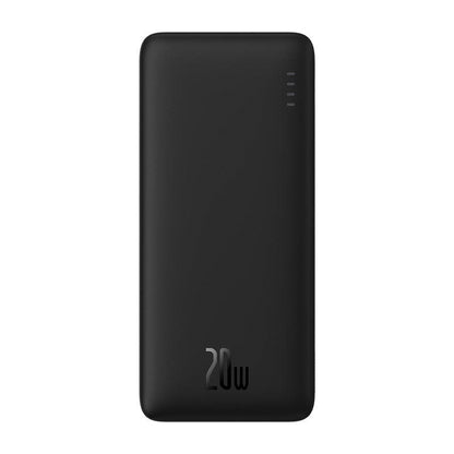 Baseus Airpow 20W 10000mAh Power Bank with Baseus Simple Series USB-A - USB-C 30cm Cable - Black_1