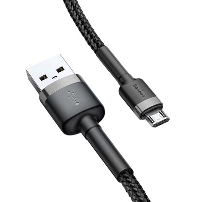 Baseus Cafule Micro USB cable 2.4A 0,5m (gray + black)_6
