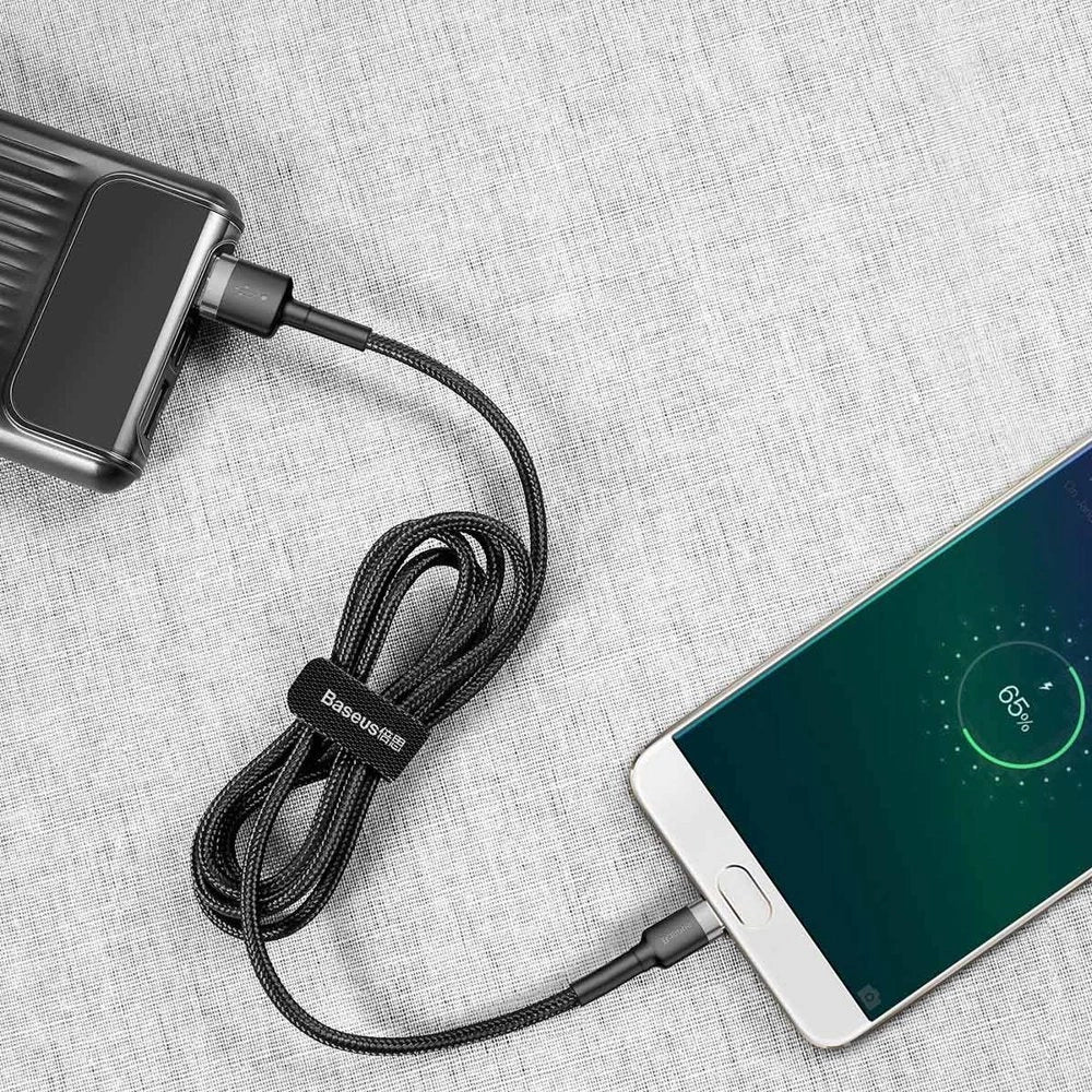Baseus Cafule Micro USB cable 2.4A 0,5m (gray + black)_14
