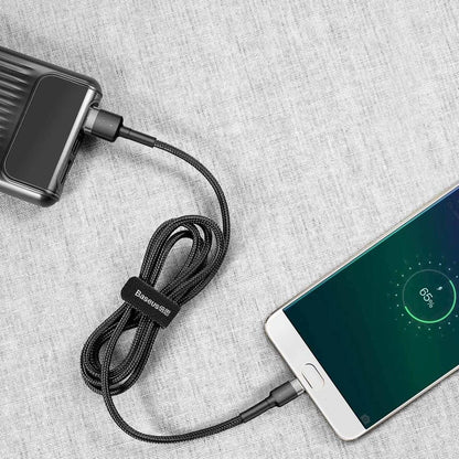 Baseus Cafule Micro USB cable 2.4A 0,5m (gray + black)_14