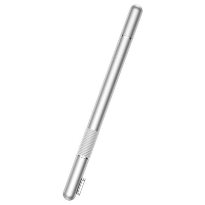 Baseus Golden Cudgel ACPCL-0S double-sided stylus for tablets, phones with gel pen - silver_2