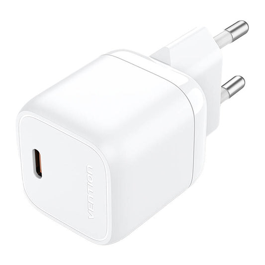 Vention FAKW0-EU USB-C GaN power charger (30W) (white)_0