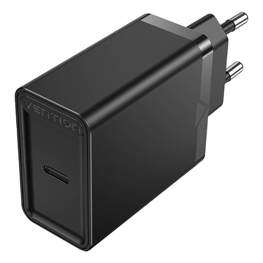 Cargador de Pared Vention FAIB0-EU/ 1xUSB Tipo-C/ 30W_0