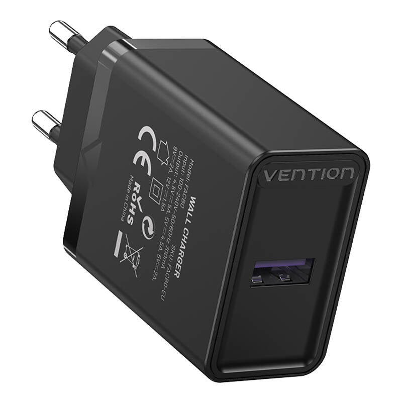 Vention FACB0-EU USB Charger 22.5W (black)_2