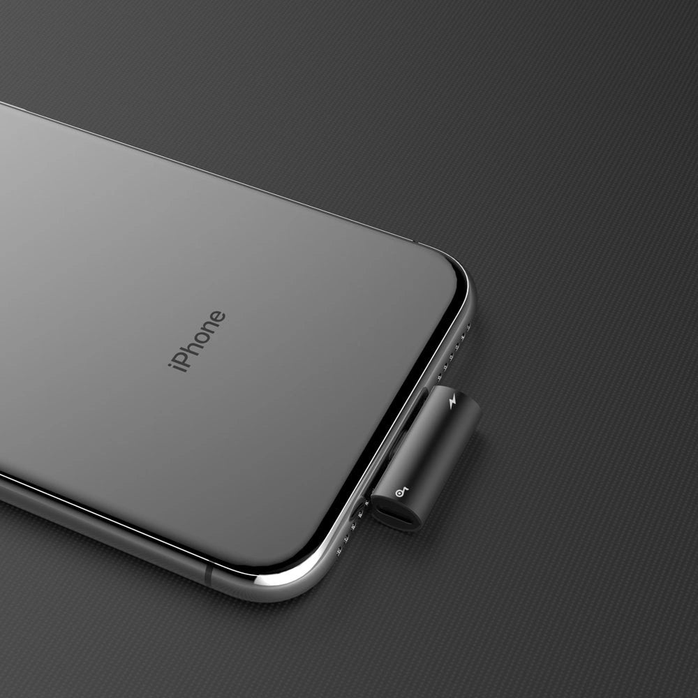 Baseus Audio Converter L46 Adapter from Lightning to 2x Lightning port (female) black (CAL46-01)_9