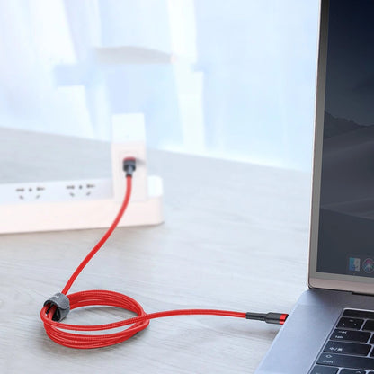 Baseus CATKLF-GG1 USB-C - USB-C PD QC cable 60W 3A 480Mb/s 1m - black and gray_14