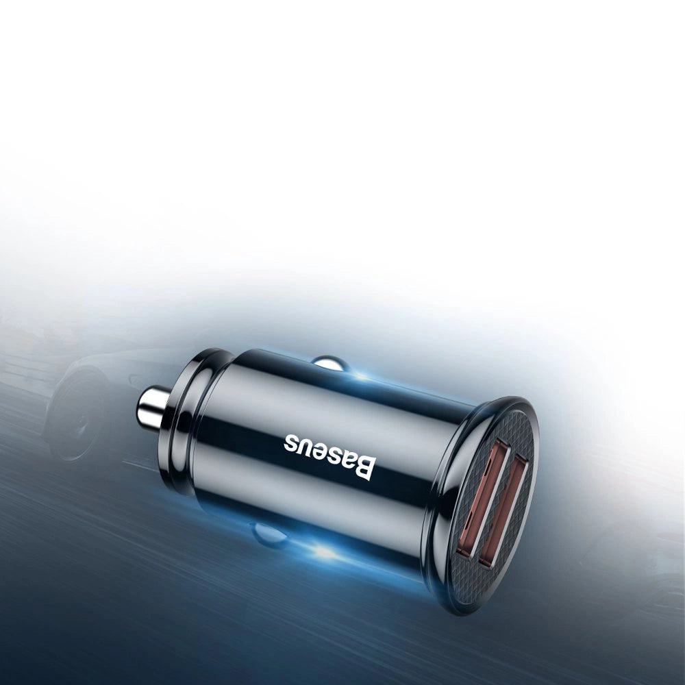 Baseus Circular 2xUSB QC3.0 5A 30W car charger (black)_16
