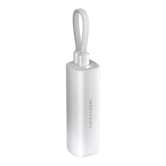 Powerbank 5000mAh Vention FHWM0 20W + kabel USB-C do lightning (szary)_0