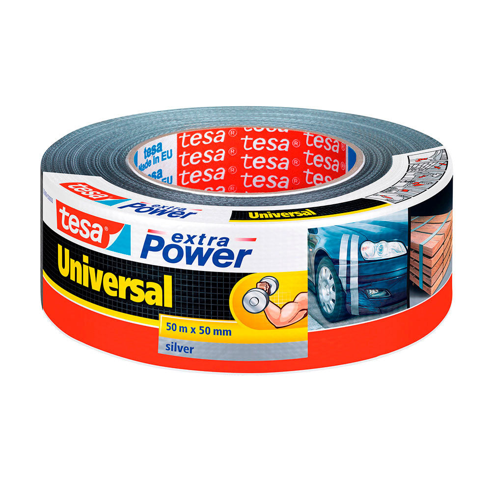 Fita universal prateado 50m x 50mm 56389 tesa_0