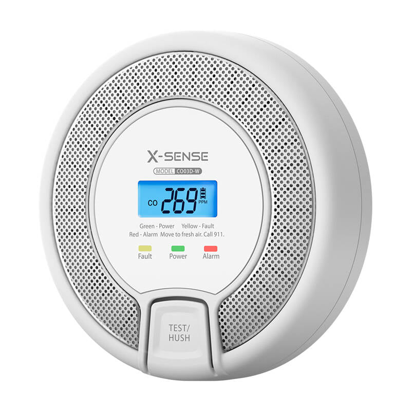 Interlinked CO Alarm X-Sense CO03D-W Link+_0