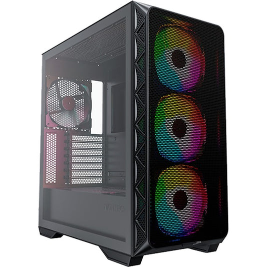 Caixa E-ATX Montech AIR 903 MAX Midi Tower ARGB Vidro Temperado Preto