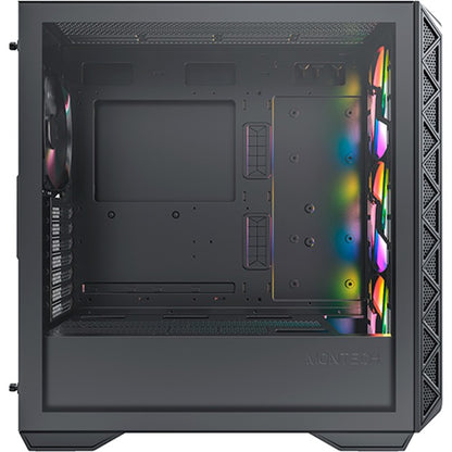 Caixa E-ATX Montech AIR 903 MAX Midi Tower ARGB Vidro Temperado Preto