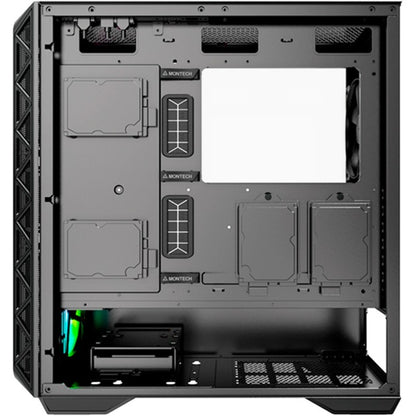 Caixa E-ATX Montech AIR 903 MAX Midi Tower ARGB Vidro Temperado Preto