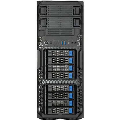 Caixa Servidor SilverStone WS380-E Tower NAS 8 Hot-Swap Preta
