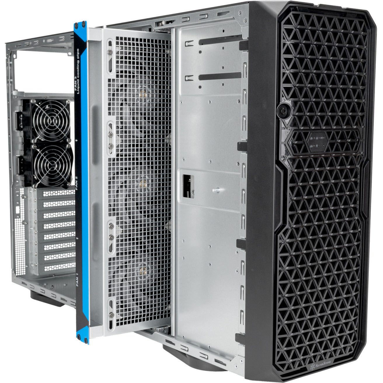 Caixa Servidor SilverStone WS380-E Tower NAS 8 Hot-Swap Preta