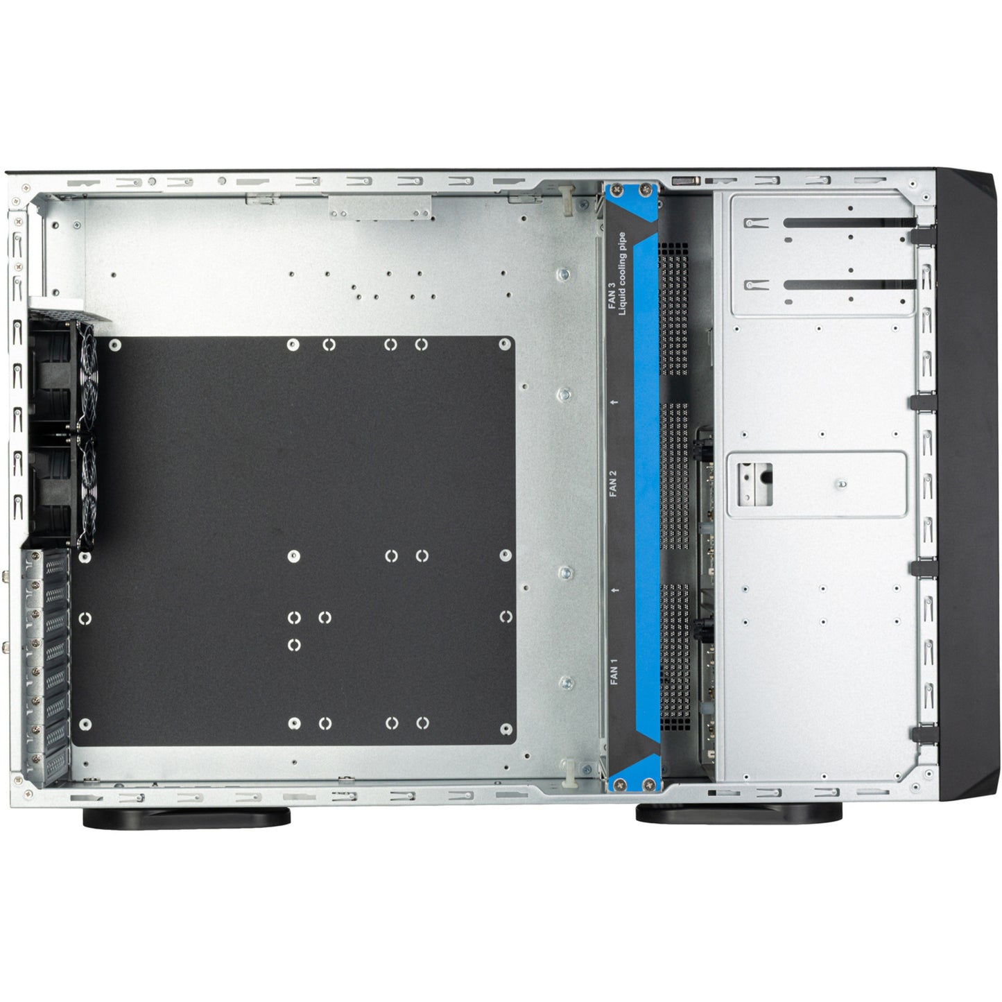 Caixa Servidor SilverStone WS380-E Tower NAS 8 Hot-Swap Preta