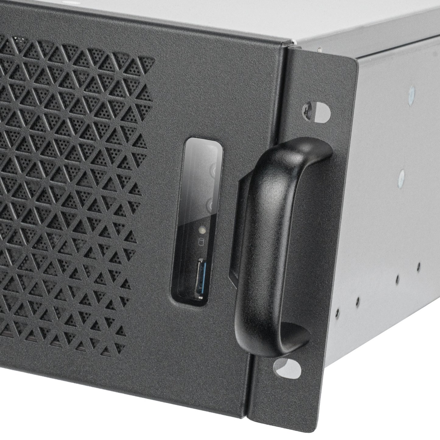 Caixa Servidor SilverStone RM31 3U Rack ATX E-ATX Preta