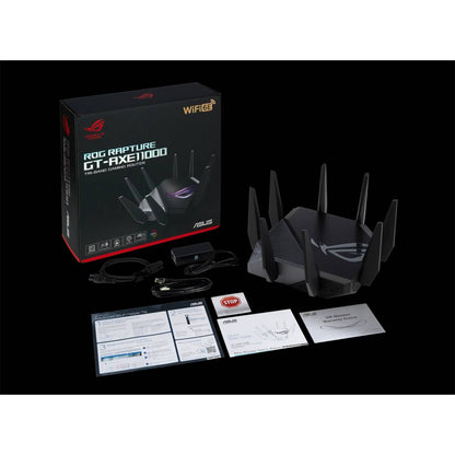 ASUS GT-AXE11000 / Router Wi-Fi 6 / Cor Preto
