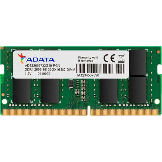 Memória RAM ADATA 4GB DDR4 2666MHz para Portátil