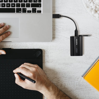 SSD Externo ADATA SD810 500GB USB-C 2000MB/s Preto