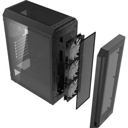 Caixa ATX ADATA XPG VALOR AIR PLUS ARGB Vidro Temperado Preta
