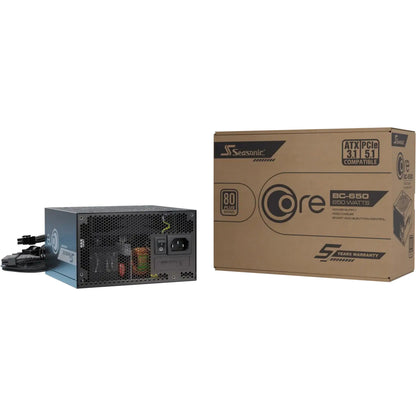 Fonte de Alimentação Seasonic CORE BC-650 ATX 3.1 650W 80+ Bronze
