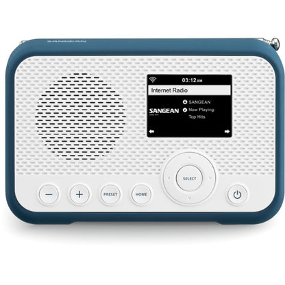 Rádio Sangean WFR-39 / Branco - Azul Tinta / A500466_1