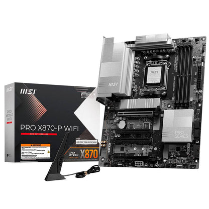 MSI PRO X870-P WIFI Placa Base AMD X870 Zócalo AM5 ATX / Preto