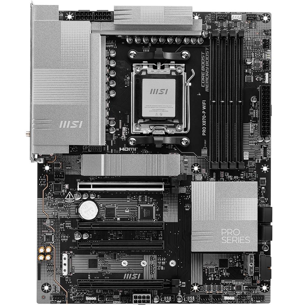 MSI PRO X870-P WIFI Placa Base AMD X870 Zócalo AM5 ATX / Preto