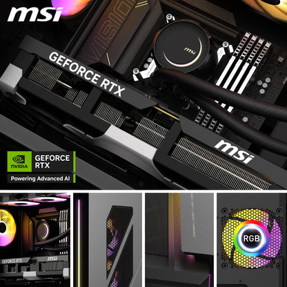 Gaming PC MSI MEG Vision X AI 2NVR7-236AT i7 Ultra RTX 5070 Ti 64GB 2TB W11