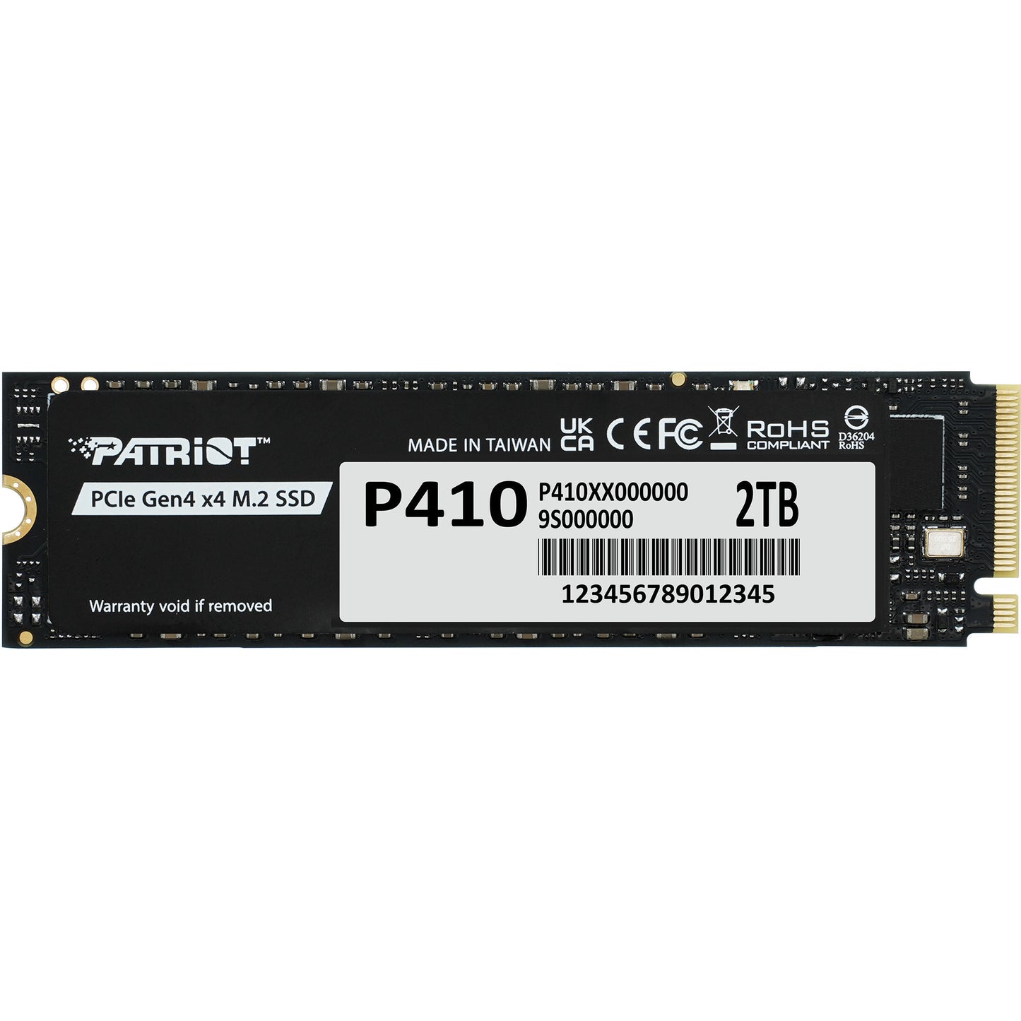 SSD M.2 Patriot P410 2TB PCIe 4.0 NVMe 1.4 2280