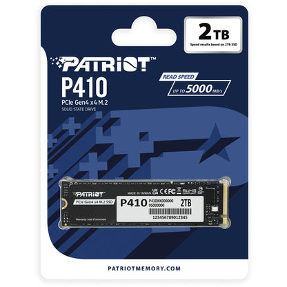 SSD M.2 Patriot P410 2TB PCIe 4.0 NVMe 1.4 2280