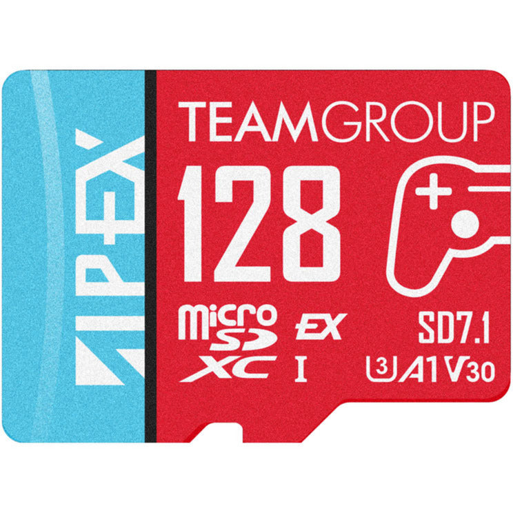 Cartão Memória microSDXC Team Group APEX SD7.1 128GB MicroSD Express V30