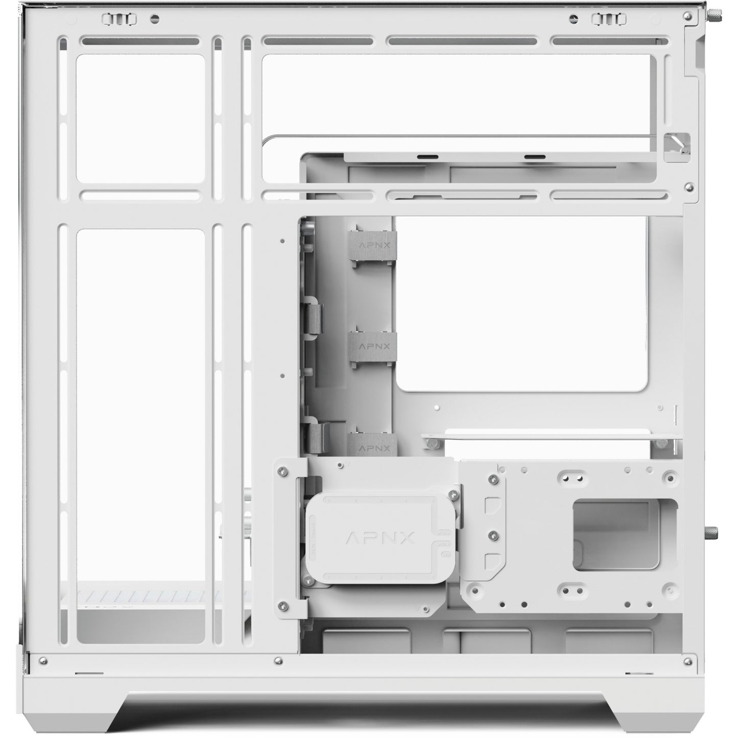 Caixa PC APNX V2-F-WT-v1 Midi Tower ATX RGB Branca