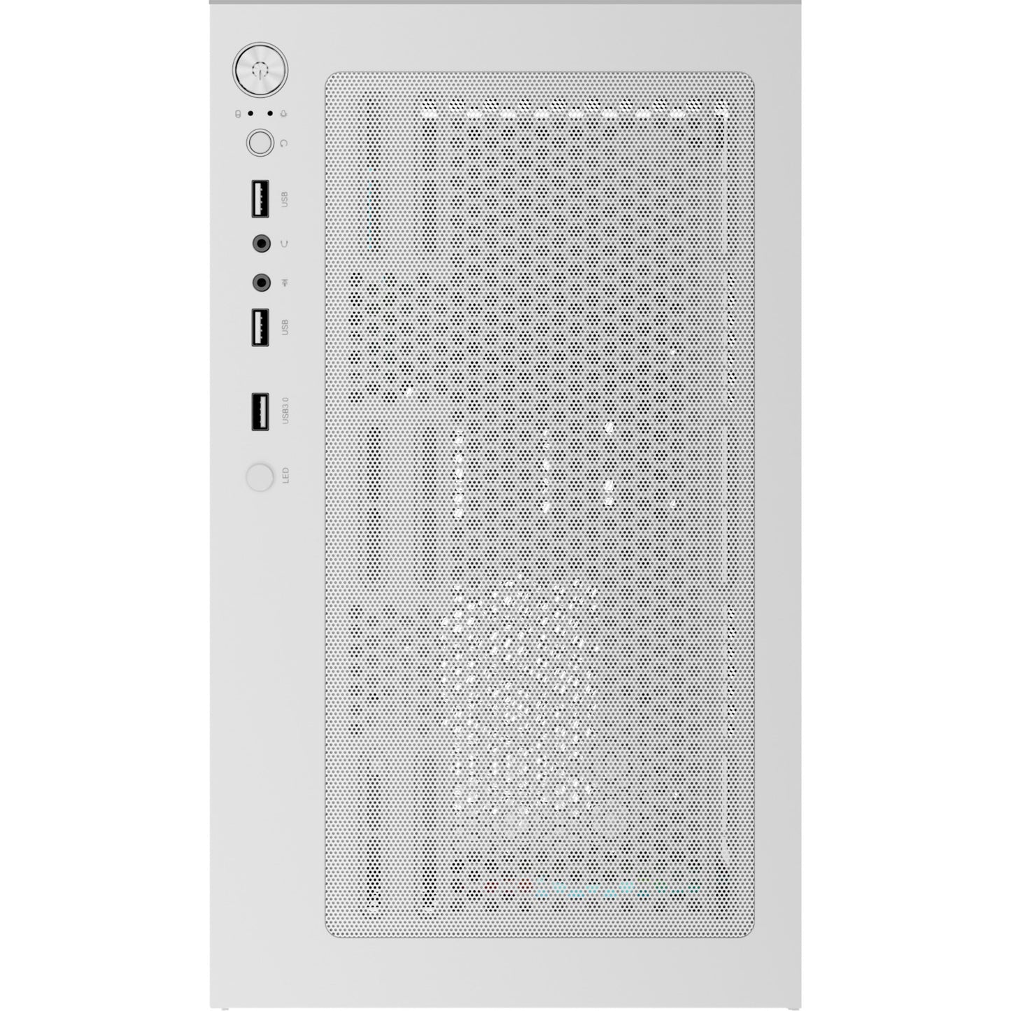 Caixa PC Aerocool Viewport Mini-G-WT-v4 ARGB Mini Tower Branca