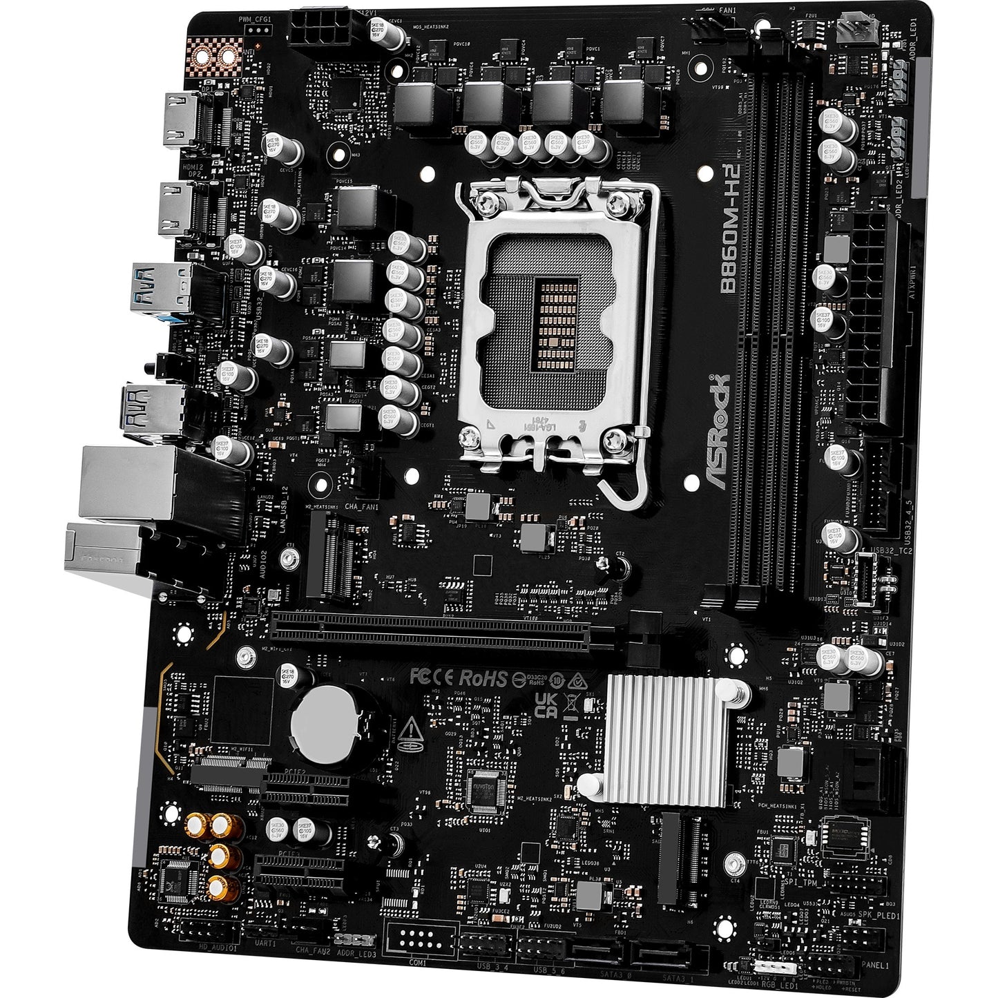 Motherboard ASRock B860M-H2 Intel B860 µATX DDR5 LGA1851